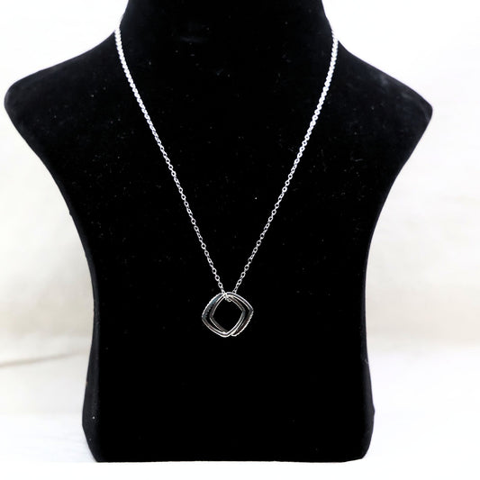 SilverContours Pendant - Hey Banno
