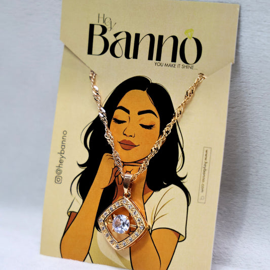 CrystalNest Pendant - Hey Banno