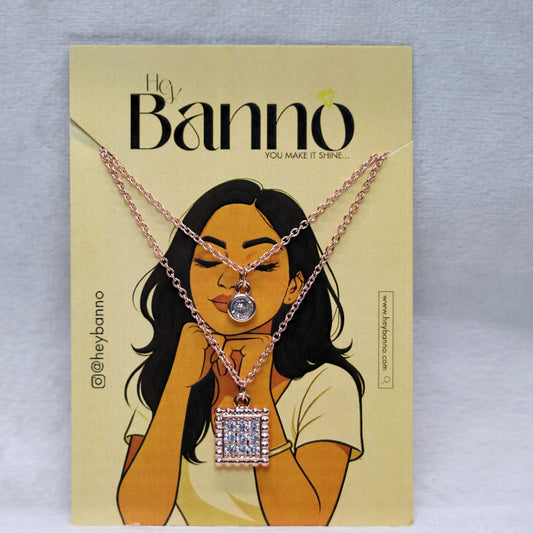 TwinShine Necklace - Hey Banno